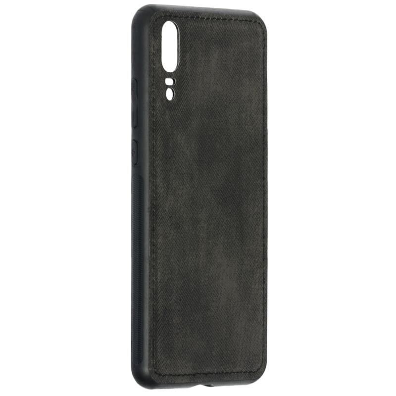Husa Huawei P20 Forcell Denim - Negru