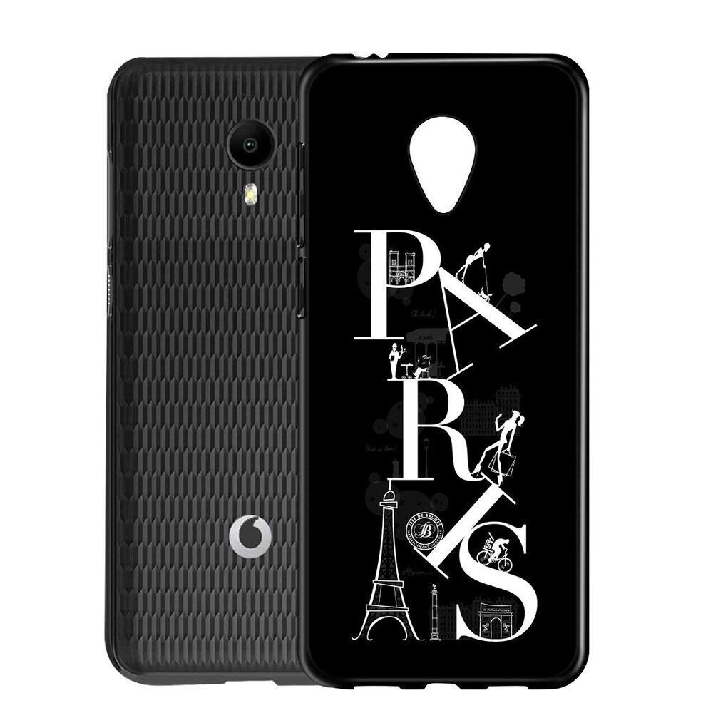 Husa Vodafone Smart N9 Lite - Silicon Matte TPU Paris