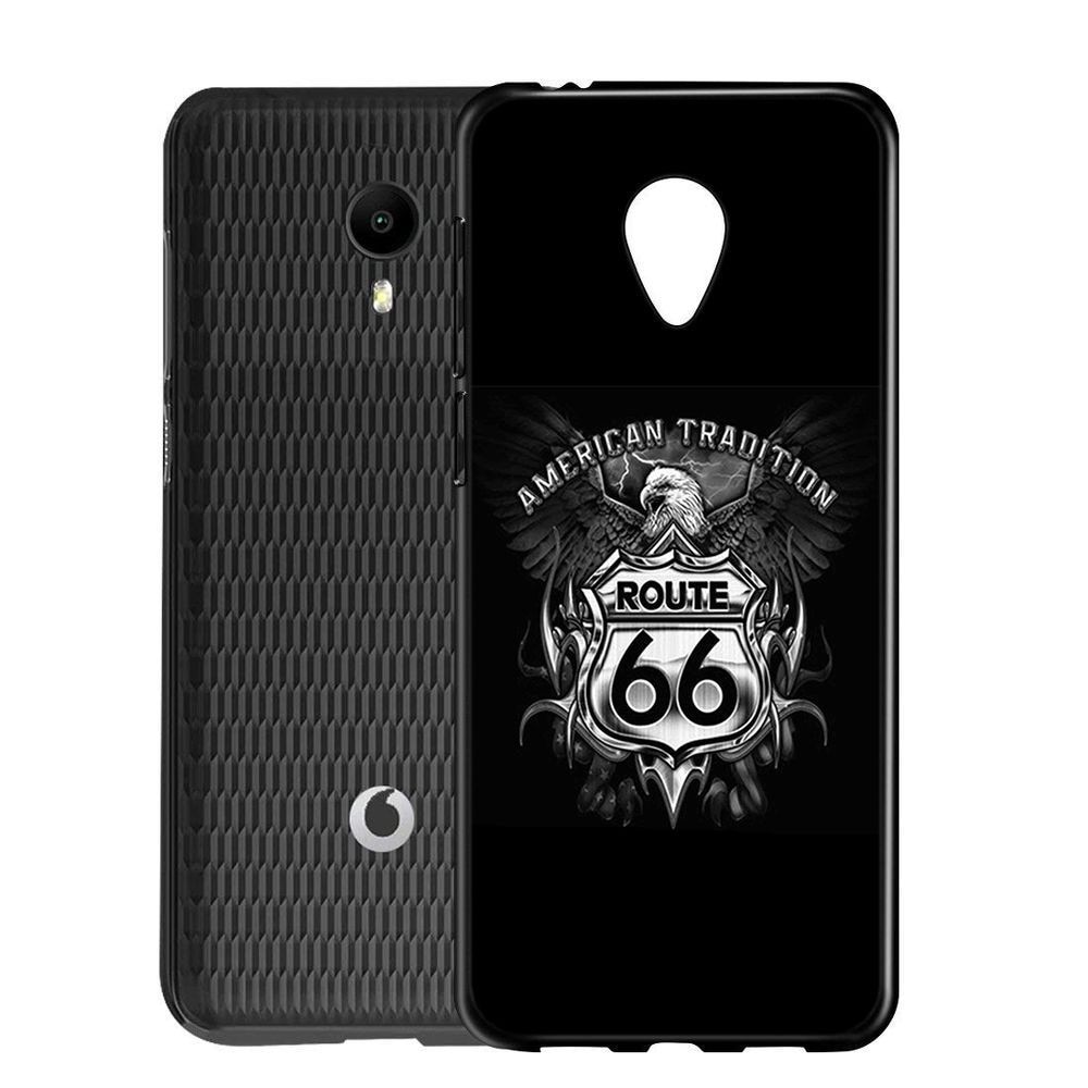 Husa Vodafone Smart N9 Lite - Silicon Matte TPU Route 66
