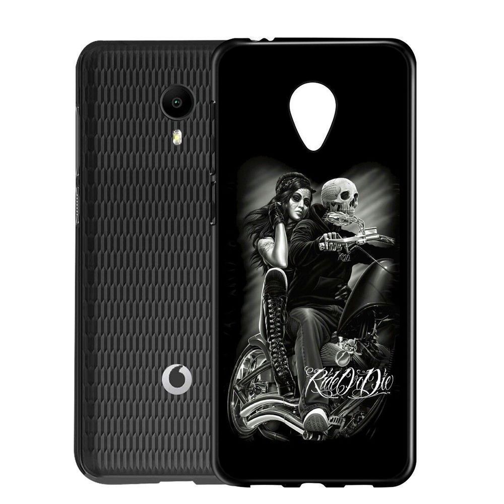 Husa Vodafone Smart N9 Lite - Silicon Matte TPU Ride or Die