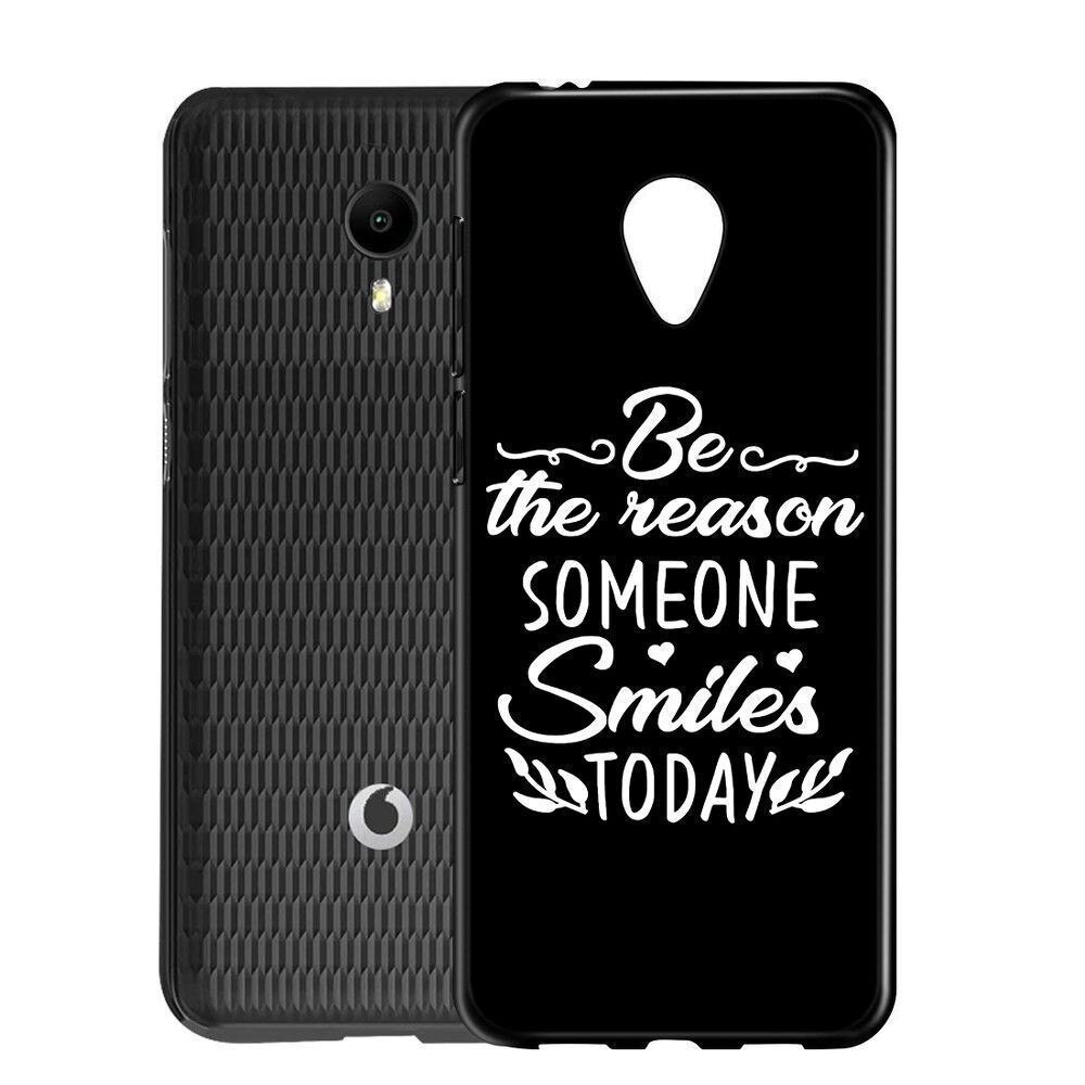 Husa Vodafone Smart N9 Lite - Silicon Matte TPU Smiles