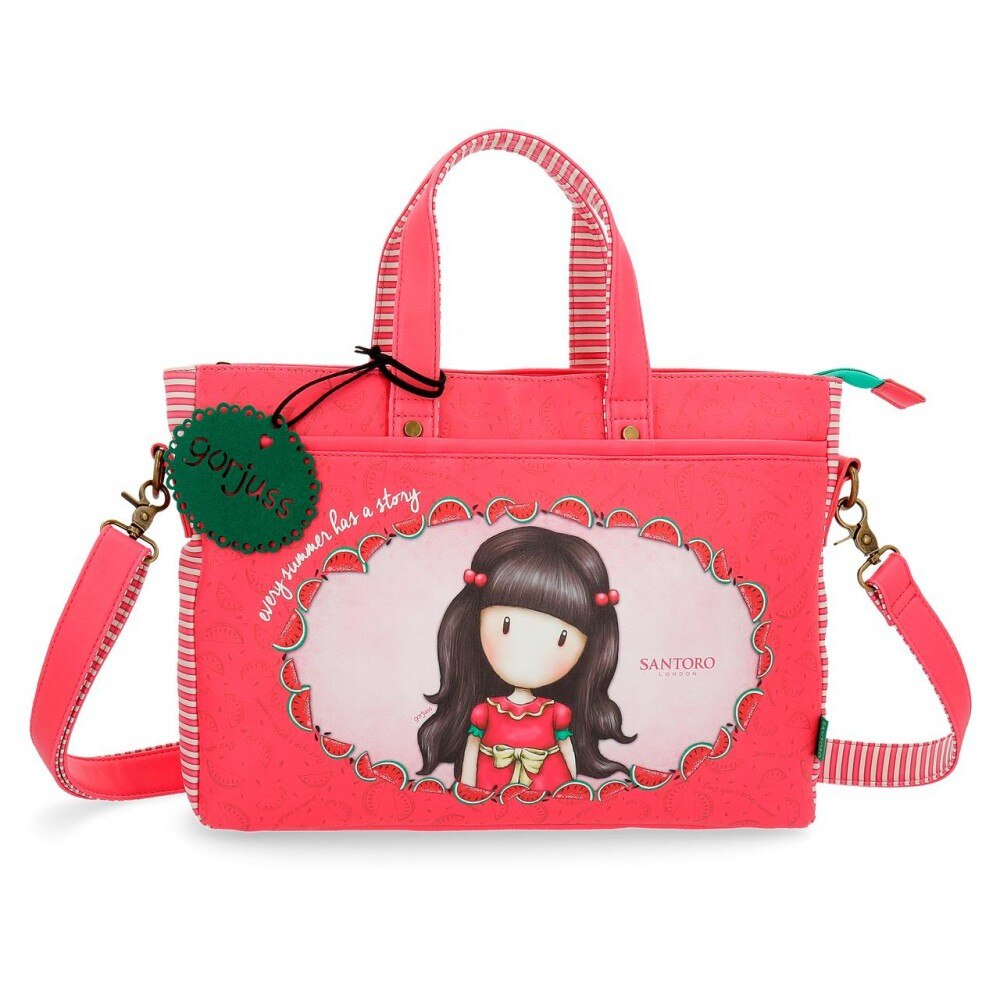 Geanta umar cu compartiment laptop 39 cm Gorjuss Every Summer