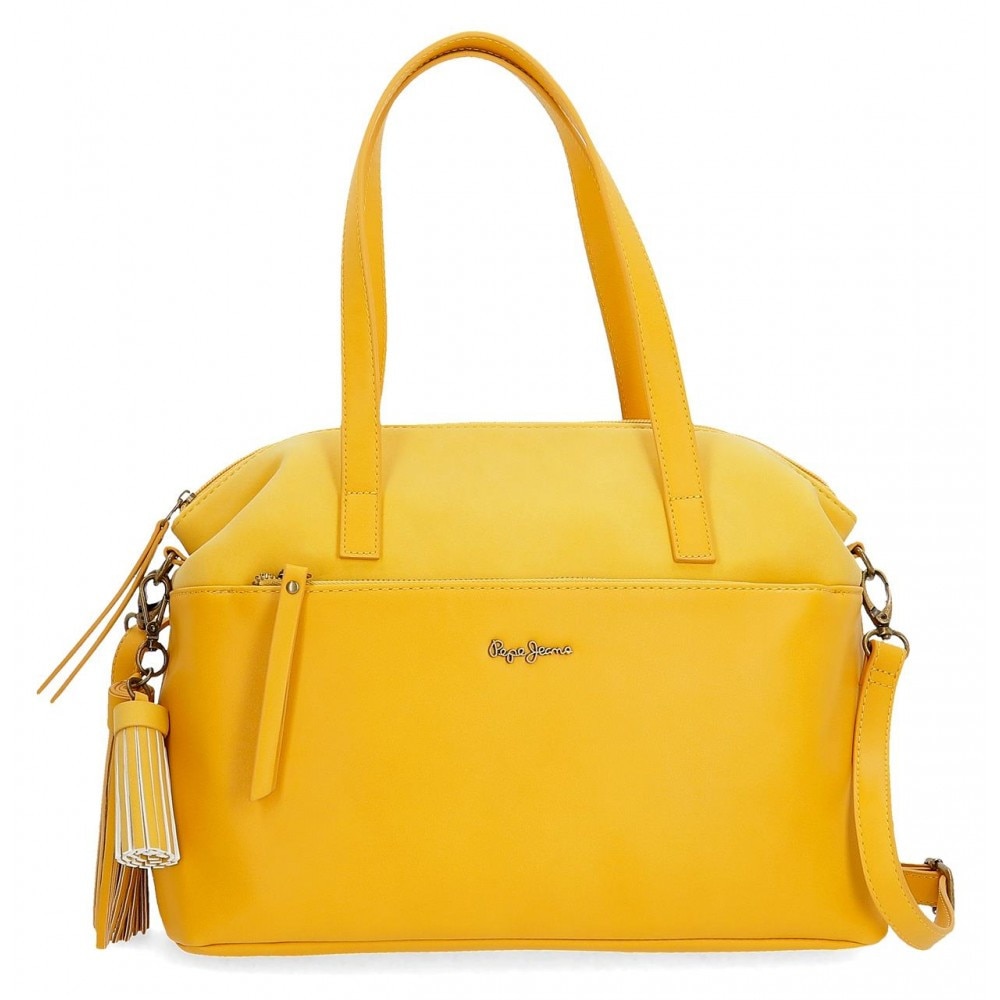 Geanta mana 35 cm Pepe Jeans Bitmat galben