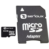 micro secure digital card serioux 64gb sftf64ac10 clasa 10 cu adaptor sdhc imagen 21_0_
0