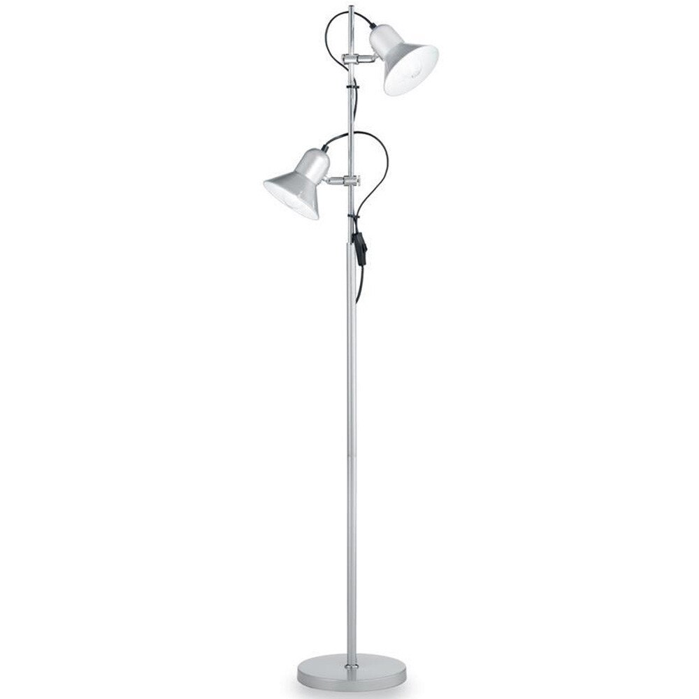 Lampadar POLLY 061115, Ideal Lux, argintiu, 2 x 60W E27