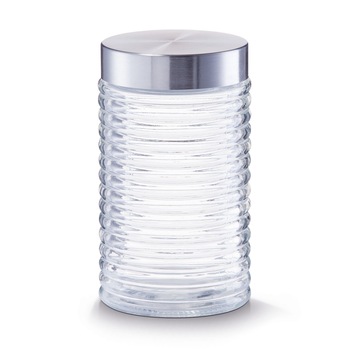 Recipient depozitare Zeller, sticla, 1000 ml, 10.5x17.5 cm Recipient depozitare Zeller, sticla, 1000 ml, 10.5x17.5 cm