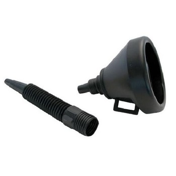 Palnie din plastic rezistent cu filtru si frutun flexibil , detasabil , pentru situatii de urgenta Palnie din plastic rezistent cu filtru si frutun flexibil , detasabil , pentru situatii de urgenta