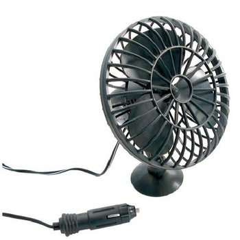 Ventilator auto din plastic mic si compact cu alimentare la priza masinii 12v Ventilator auto din plastic mic si compact cu alimentare la priza masinii 12v