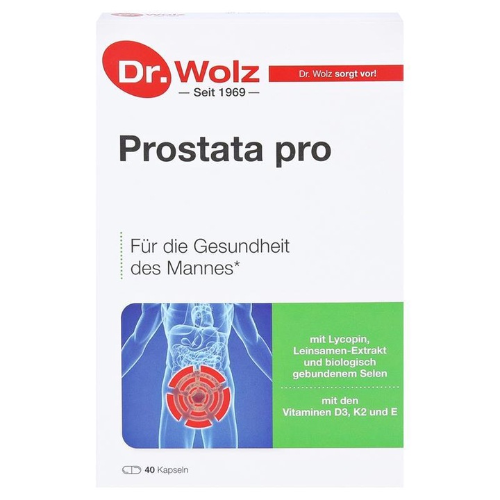 Prostata Pro 40cps Dr. Wolz