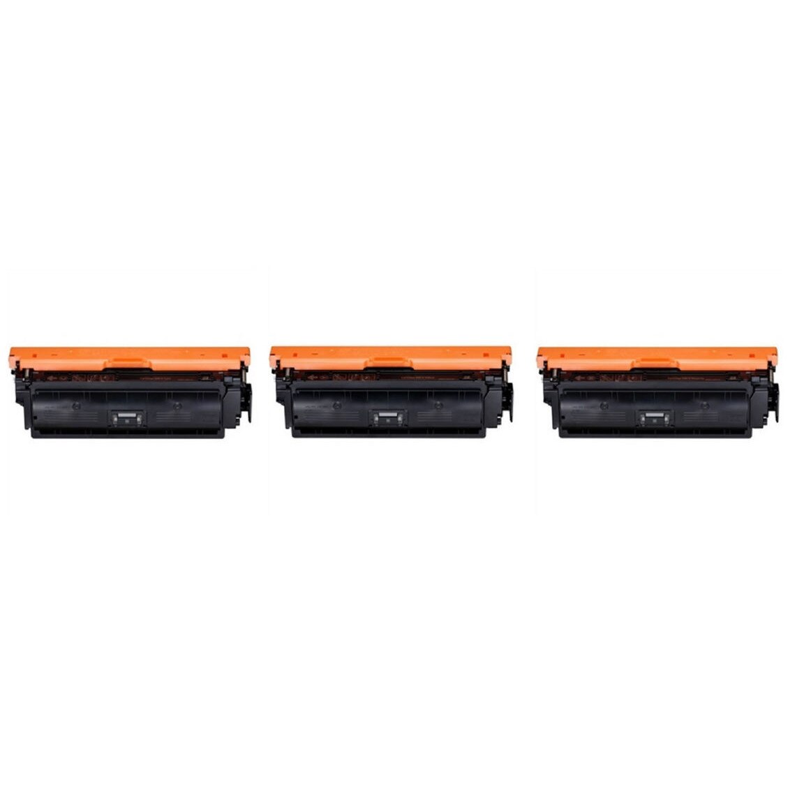 Set 3 Cartuse Compatibile CRG723BK 30000 Pag Pentru Canon I-Sensys LBP7750 cdn-BK 10K