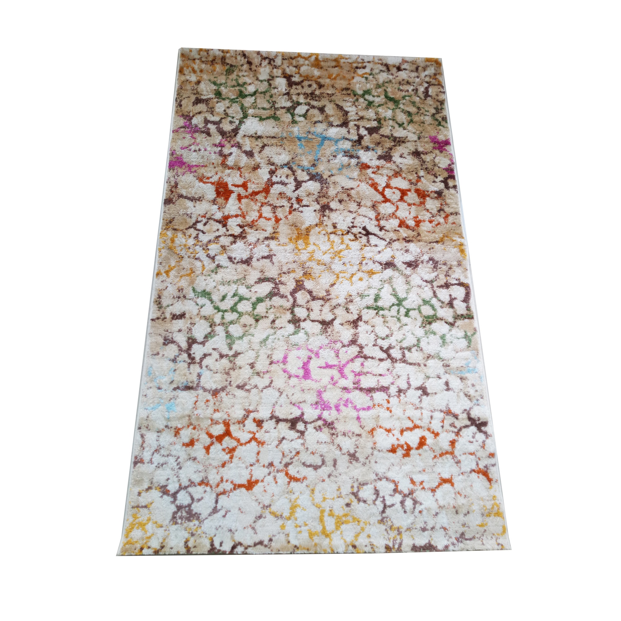 Covor bucatarie Silver 1498A.78, 50x80cm, polipropilena heat set, model model bej/cream , inaltime fir 5mm