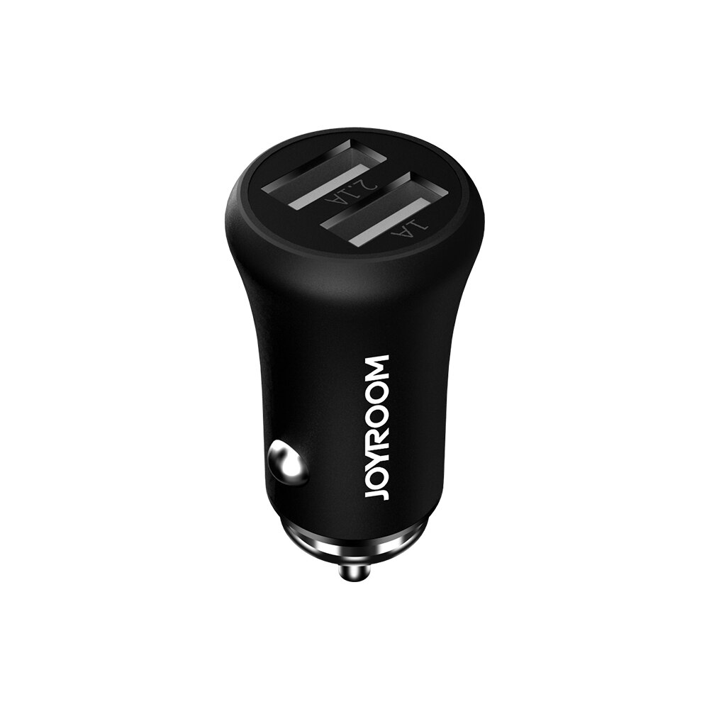 Incarcator auto Joyroom, Dual USB, 3.1A, Black
