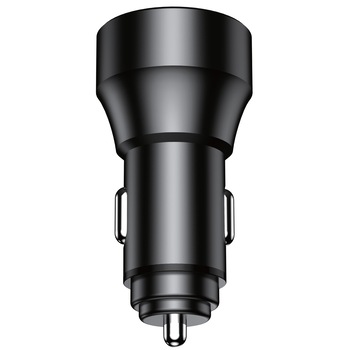 Incarcator auto Joyroom Metalic, 4.8A, Black Incarcator auto Joyroom Metalic, 4.8A, Black