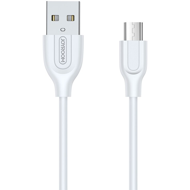Cablu de date Joyroom, Micro USB, 1 m, White