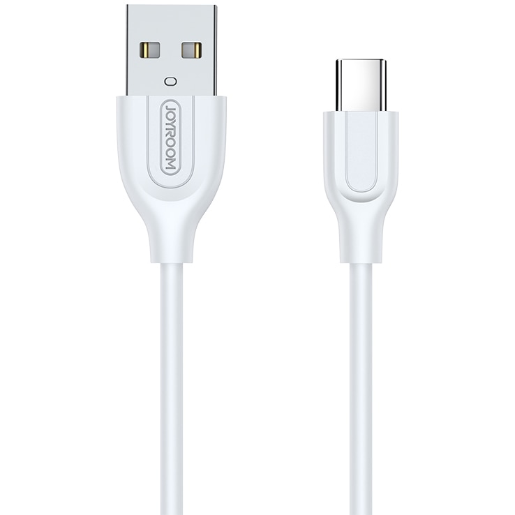 Cablu de date Joyroom, USB Type C, 1 m, White