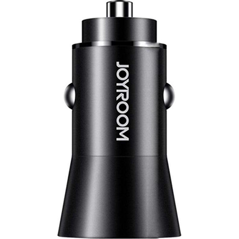 Incarcator auto Joyroom Metalic, Fast Charge, 2xUSB, 3.1A, Black