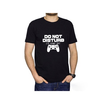 Tricou Do Not Disturb, Marime XL, negru Tricou Do Not Disturb, Marime XL, negru
