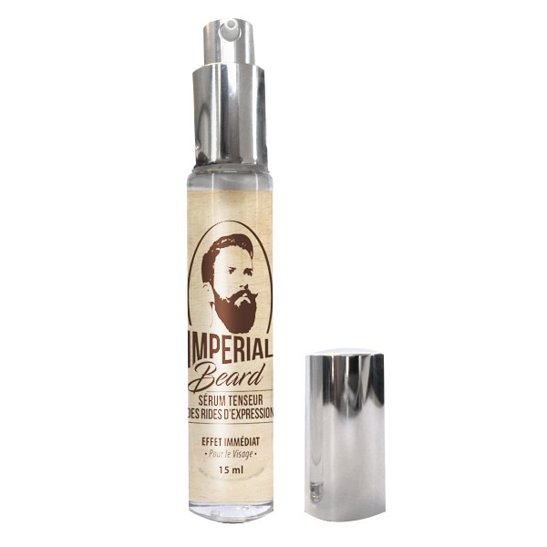 Serum antirid pentru ten barbati cu efect imediat Serum Tenseur Rides D'expression, Imperial Beard 15ml