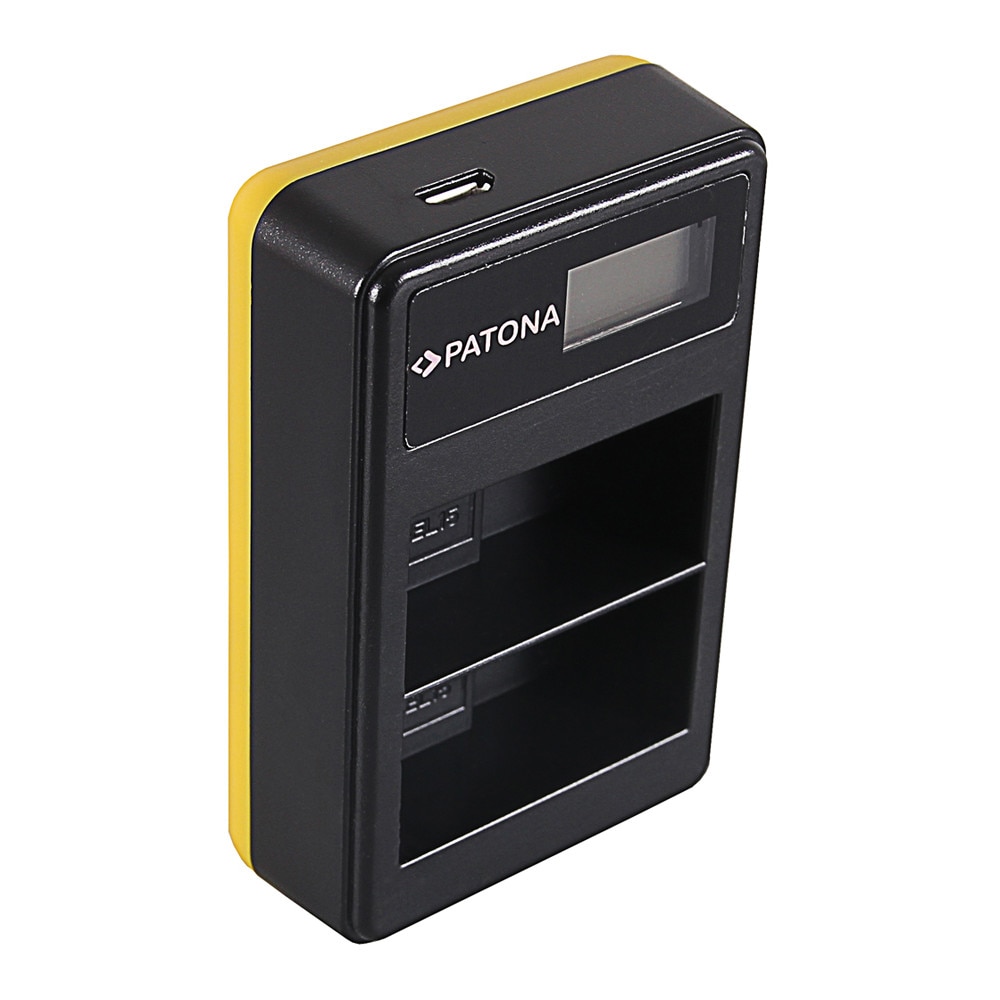 Incarcator PATONA DUAL USB LCD pentru acumulator Nikon EN-EL15