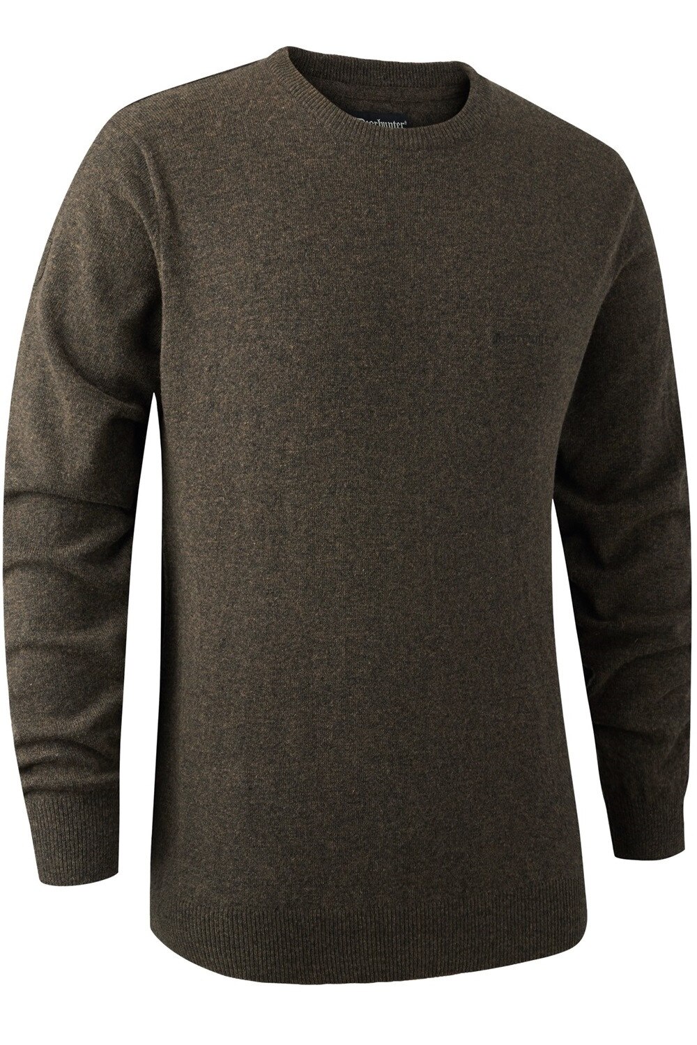 Pulover DeerHunter Brighton O-neck, Dark Elm, Verde