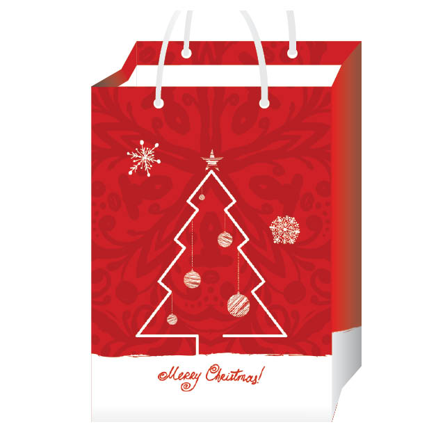 Set 25 Pungi Cadou Snow&Christmas GP025 25X35X8 cm