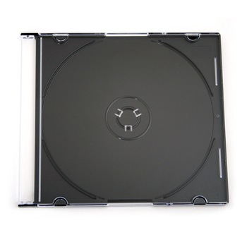 Carcasa CD Slim Omega 56622 , HQ , 5.2mm , neagra Carcasa CD Slim Omega 56622 , HQ , 5.2mm , neagra