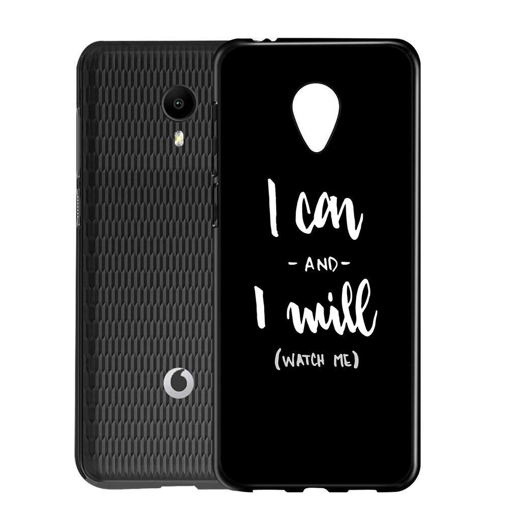 Husa Vodafone Smart N9 Lite - Silicon Matte TPU I Can and I Will