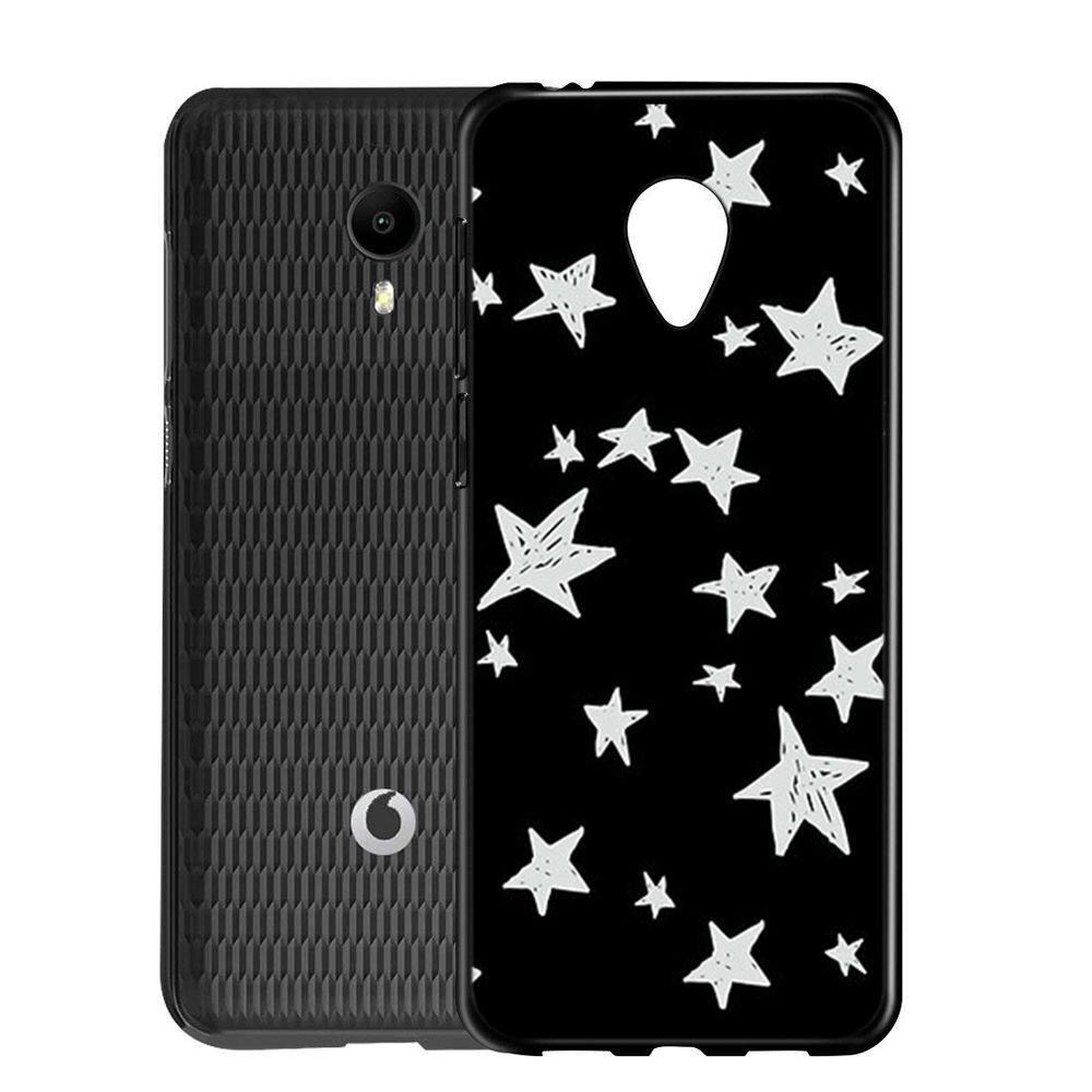 Husa Vodafone Smart N9 Lite - Silicon Matte TPU Stars