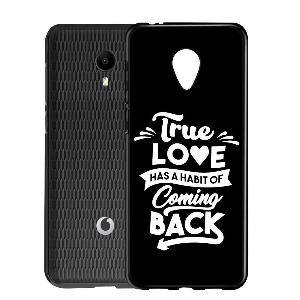 Husa Vodafone Smart N9 Lite - Silicon Matte TPU True Love