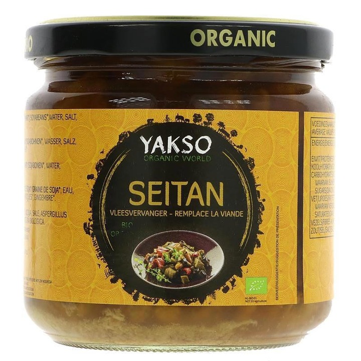 Seitan ECO 200 g (330 ml) - Yakso