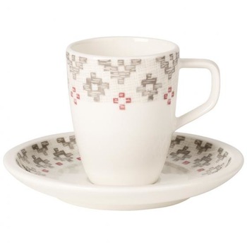 Ceasca espresso cu farfurie Artesano Montagne, V&B , 0.10 l, portelan premium, Villeroy&Boch Ceasca espresso cu farfurie Artesano Montagne, V&B , 0.10 l, portelan premium, Villeroy&Boch