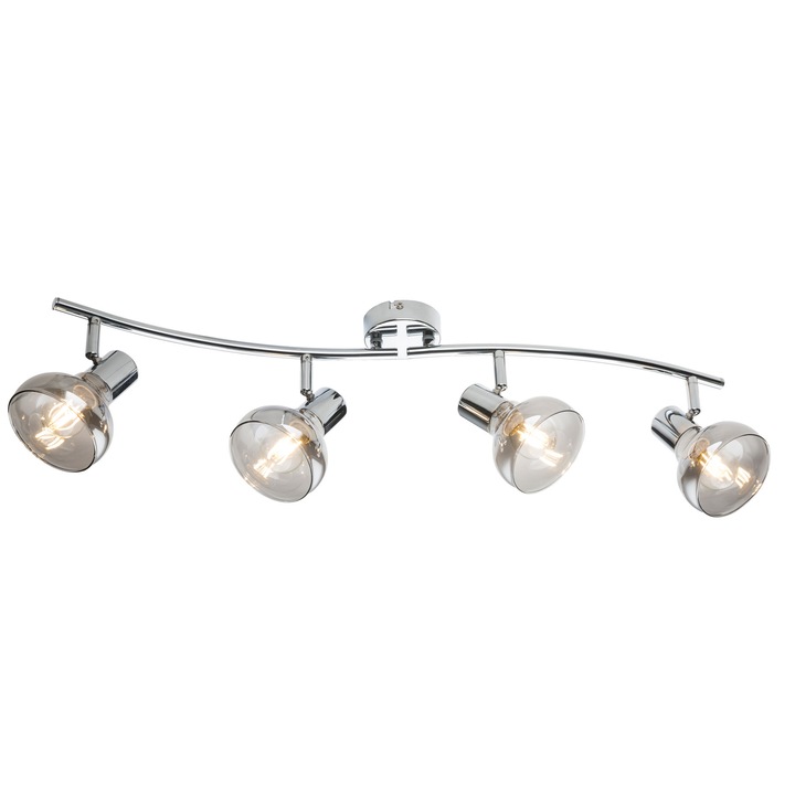 Lustra Globo Lothar, 54921-4, E14, 40W, Argintiu