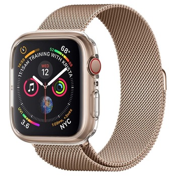 Husa Apple Watch 4 44 mm TPU SPIGEN LIQUID CRYSTAL Transparenta Husa Apple Watch 4 44 mm TPU SPIGEN LIQUID CRYSTAL Transparenta