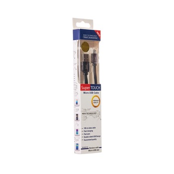 Cablu MicroUSB Black 1 m Cablu MicroUSB Black 1 m