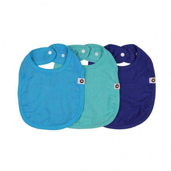 Set 3 bavete din bambus Ocean Mix XKKO XKK_BMBBC003