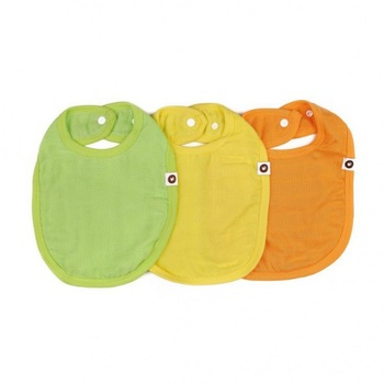 Set 3 bavete din bambus Colours Mix XKKO XKK_BMBBC001 Set 3 bavete din bambus Colours Mix XKKO XKK_BMBBC001