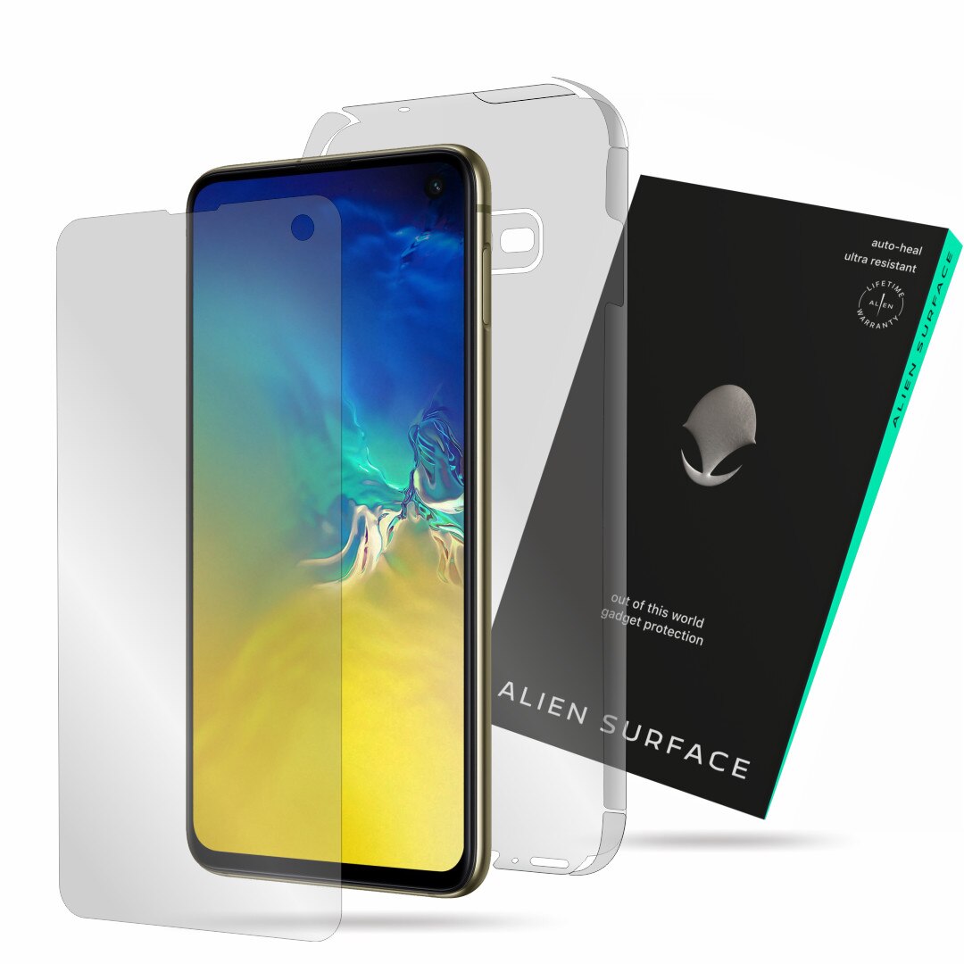 Folie Alien Surface, Samsung Galaxy S10e, protectie ecran, spate, laterale