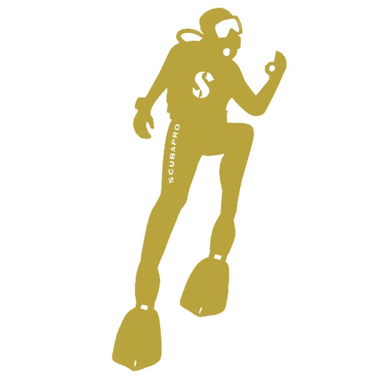 Abtibild Scubapro - DIVER, Albastru