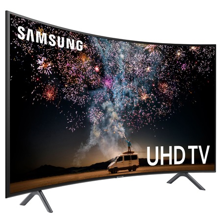 Televizor LED curbat Smart Samsung, 138 cm, 55RU7302, 4K Ultra HD, Clasa A