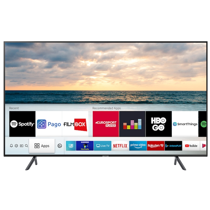 Телевизор LED Smart Samsung, 55" (138 см), 55RU7102, 4K Ultra HD