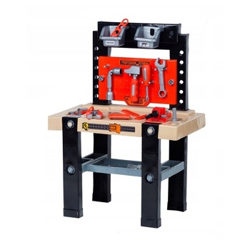 Banc de Lucru, REPAIR MAN, 50 de Scule si Unelte pentru Copii, Rosu/Negru Banc de Lucru, REPAIR MAN, 50 de Scule si Unelte pentru Copii, Rosu/Negru