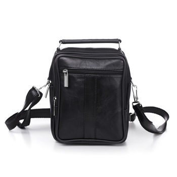 Borseta de umar/de mana pentru barbati de culoare neagra Borseta de umar/de mana pentru barbati de culoare neagra