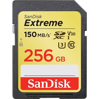 Card memorie SanDisk SDXC Extreme, 256GB, UHS-I Card memorie SanDisk SDXC Extreme, 256GB, UHS-I