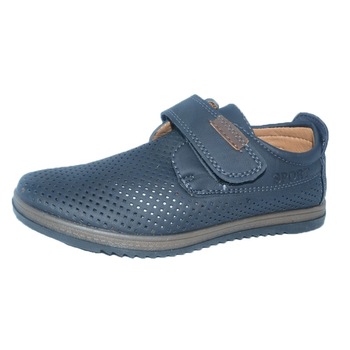 Pantofi pentru baieti Bessky B8891B-2B, Bleumarin Pantofi pentru baieti Bessky B8891B-2B, Bleumarin