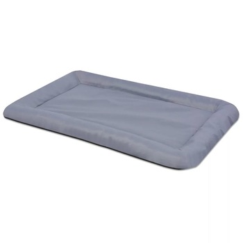 Saltea pentru caini, vidaXL, Tesatura, XL, Gri, 84 x 52 cm Saltea pentru caini, vidaXL, Tesatura, XL, Gri, 84 x 52 cm