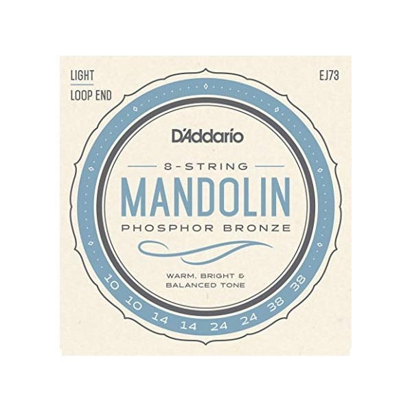 Corzi de mandolina D'Addario EJ73 Phosphor Bronze
