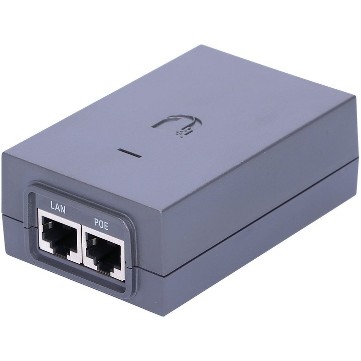 Ubiquiti Networks PoE-24G Adapter, Pasive PoE, 24 V, 1 A, ESD prot, 24 W, Gigagbit Eth