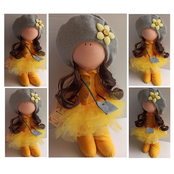 Papusa Biloo Doll Anastasia - Model Unicat - Creatie handmade - dimensiune 45 cm Papusa Biloo Doll Anastasia - Model Unicat - Creatie handmade - dimensiune 45 cm