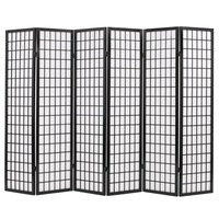 paravan pliabil cu 6 panouri in stil japonez vidaxl 240 x 170 cm negru imagen 34_0_
0