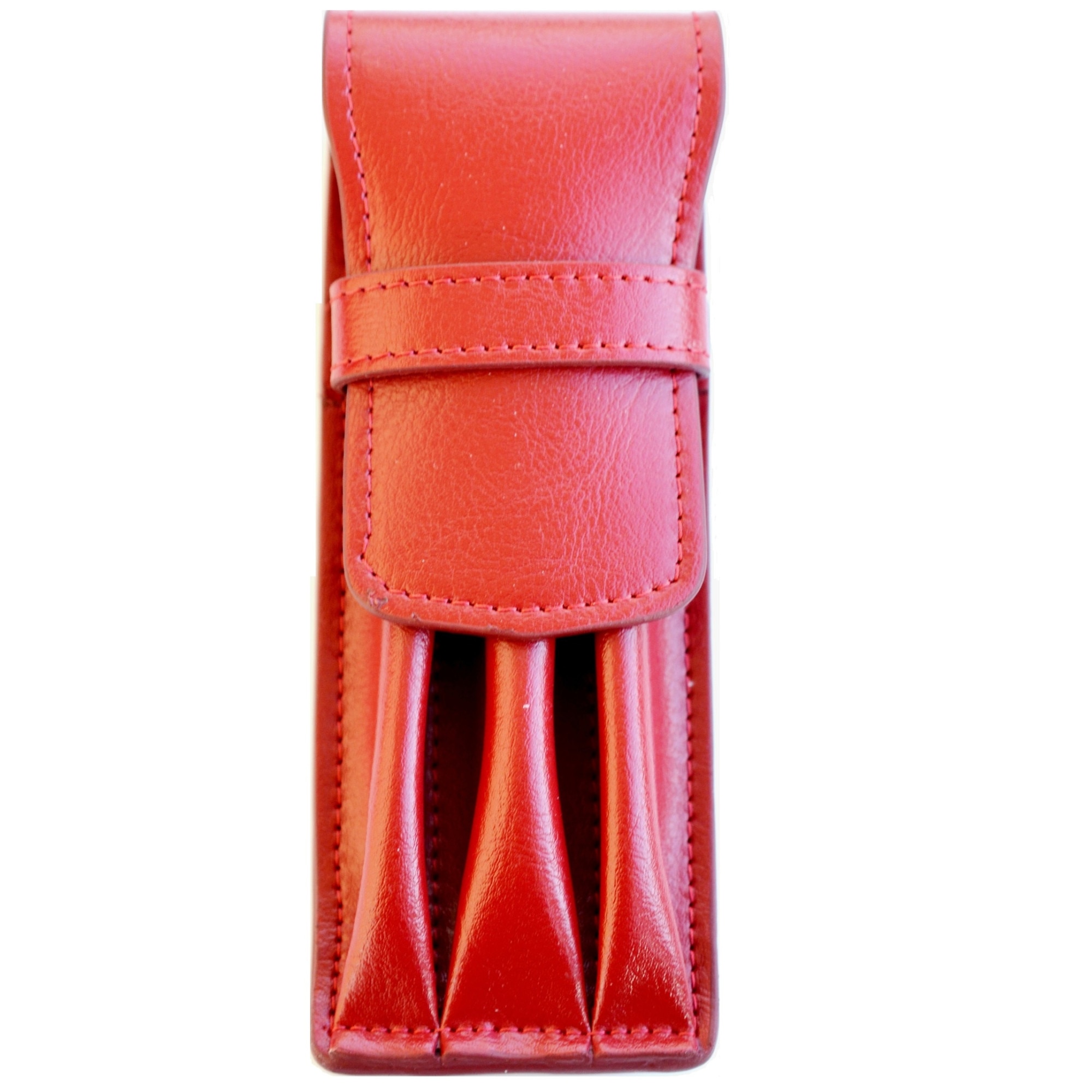 Etui Piele Rosu 3 instrumente de scris Carla Rossini